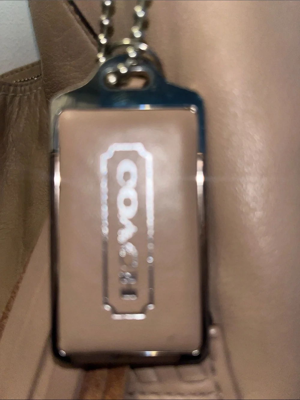 Coach soft taupe